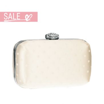 Imani Ivory Satin/ P.Dot Tulle