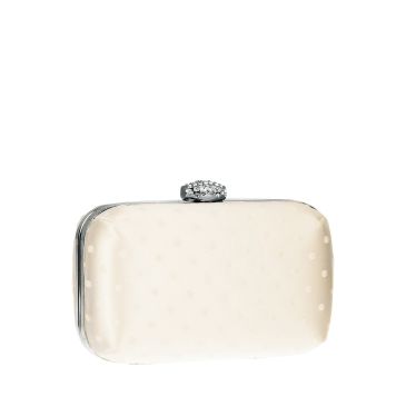 Imani Ivory Satin/ P.Dot Tulle