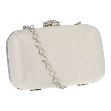 Imani Ivory Satin/ P.Dot Tulle