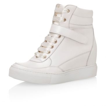 Jaimy Off-White Leather