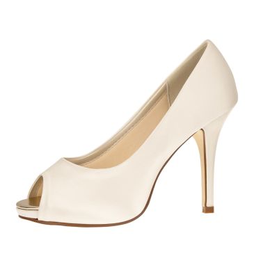 Bruidsschoen Jerney Ivory Satin 