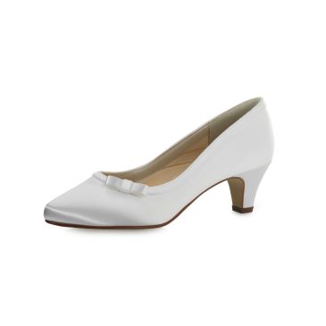 Bridal shoe Josephine White Satin
