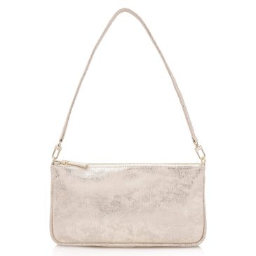 Lumie Champagne Gold Suede