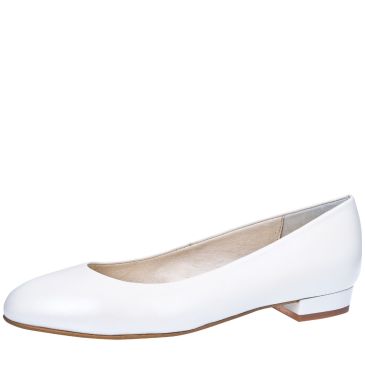 Mirella White Leather