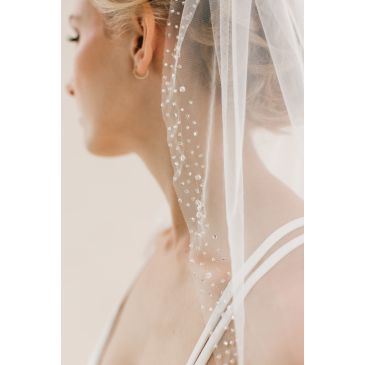 Udine Ivory It. Tulle (VEIL)