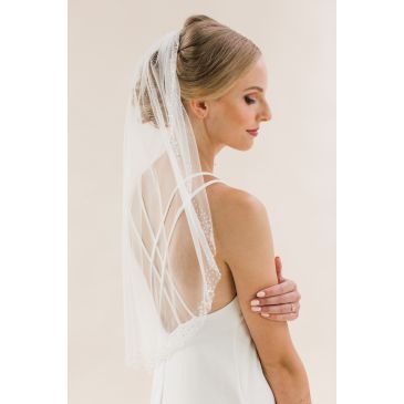 Udine Ivory It. Tulle (VEIL)