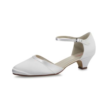 Vida White Satin