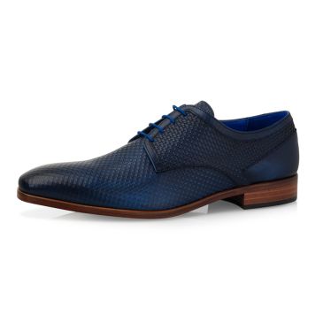 Xavier Calf Leather Texas - Dark Blue