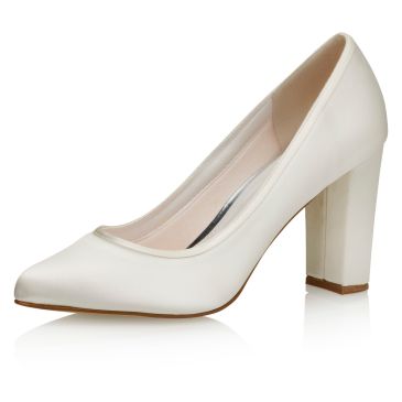 Kenza Ivory Satin