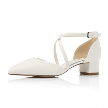 Maike Off-White Metallic
