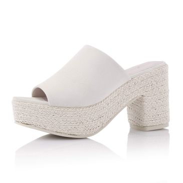 Mellissa Off-White Suede