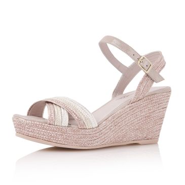 Serlia Rose/ Perle/ Champagne Braided