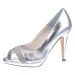 Charisse Silver Leather/ Crystals