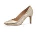 Katya Champagne Gold Suede