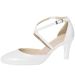 Merlinde White Leather