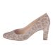 Octavia Bronze Graphic Leather